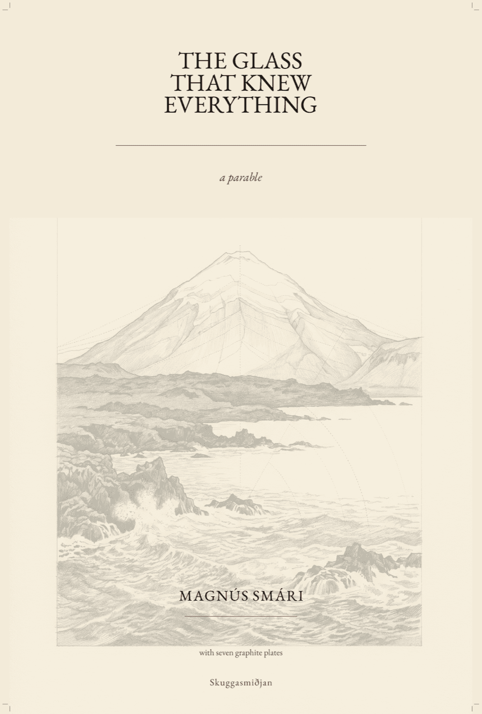 Cover of the fine-press book The Glass That Knew Everything